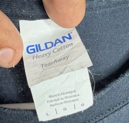 Gildan The Warped Tour 1995 Tour Dates T-Shirt Size L Black Cotton 4