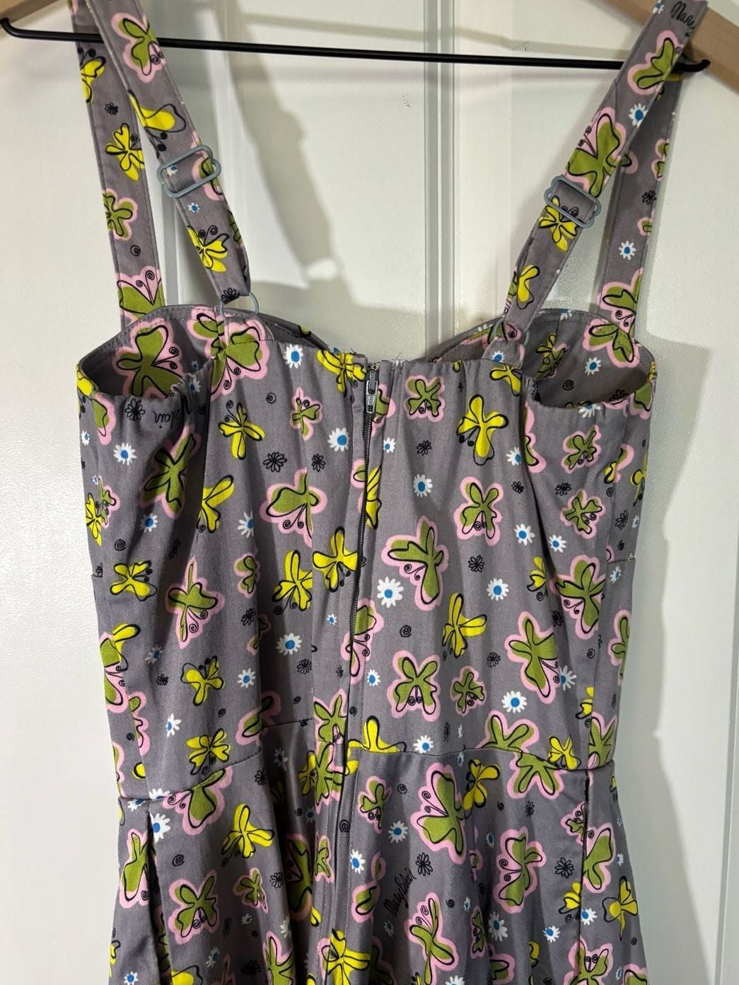 Pinup Couture Mary Blair Butterfly Swing Dress S like new! 7