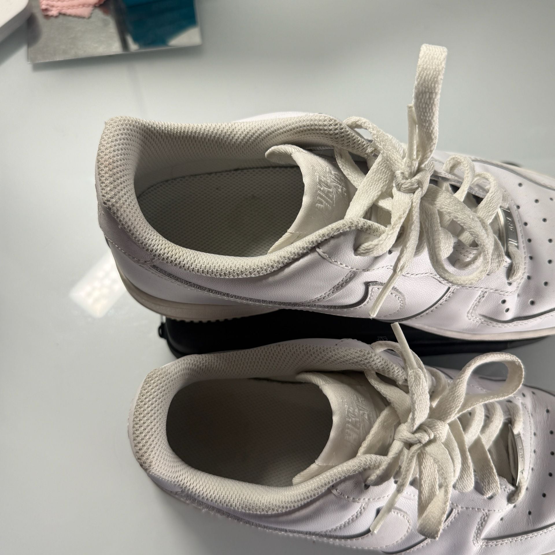 Nike Air Force 1 Low Triple White Sneakers 8