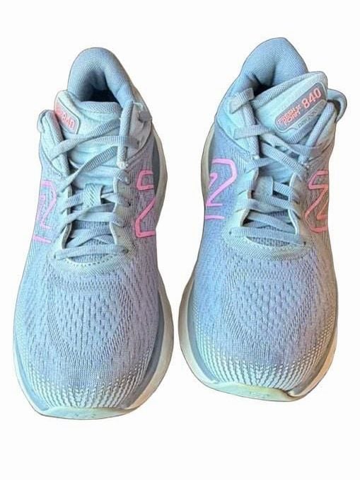 New Balance Fresh Foam X 840v1 Sneaker Women Size 10 Arctic Grey Raspberry 8