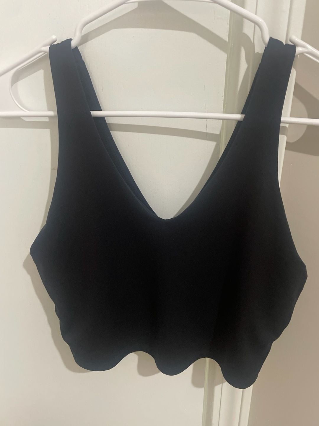 All In Motion Sports Bra Size M Black Athletic Crop 2
