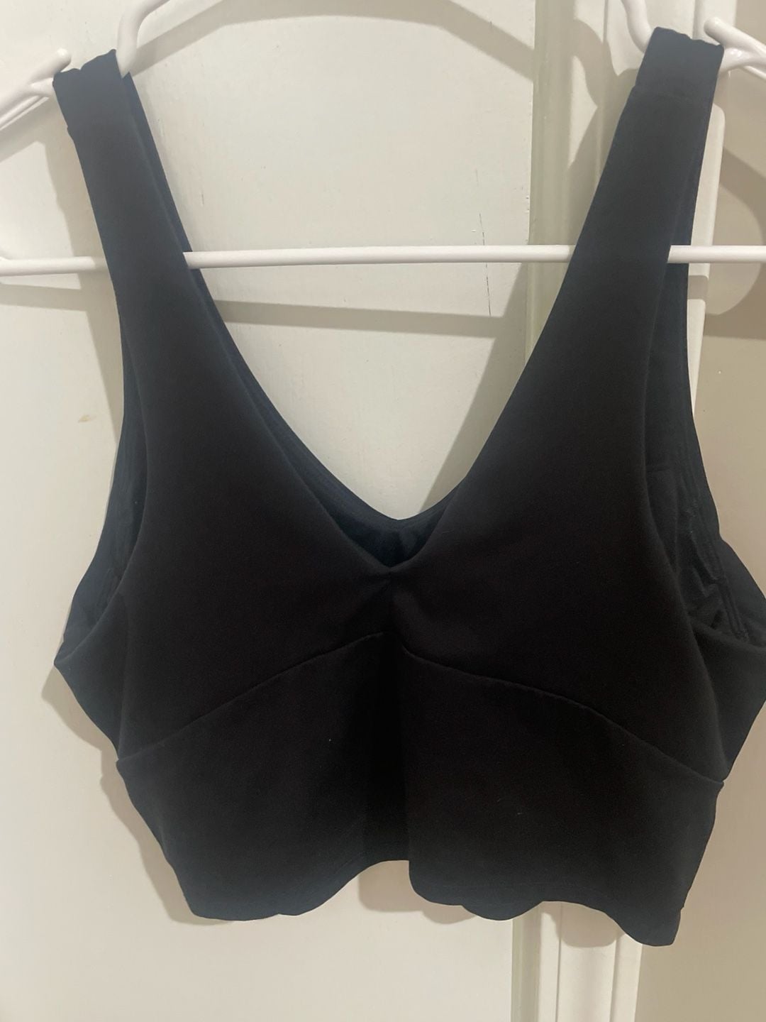 All In Motion Sports Bra Size M Black Athletic Crop 3