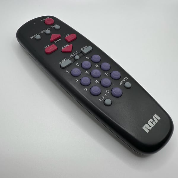 RCA CRK63A1 S9 OEM TV Remote 213722 Vintage Genuine Untested