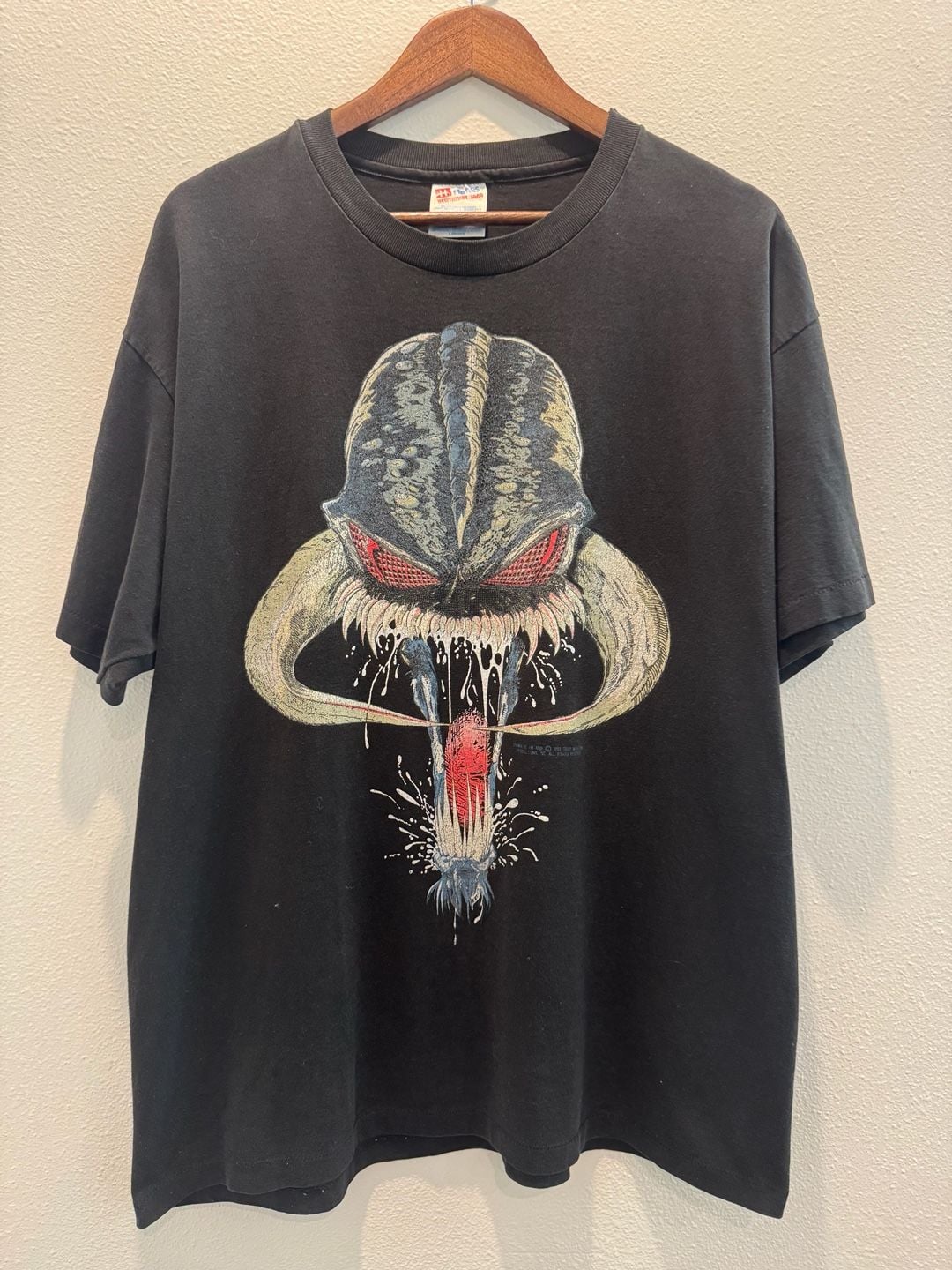 Vintage 1993 Spawn Violator Todd McFarlane Promo Shirt Size XL GLOW IN THE DARK 2
