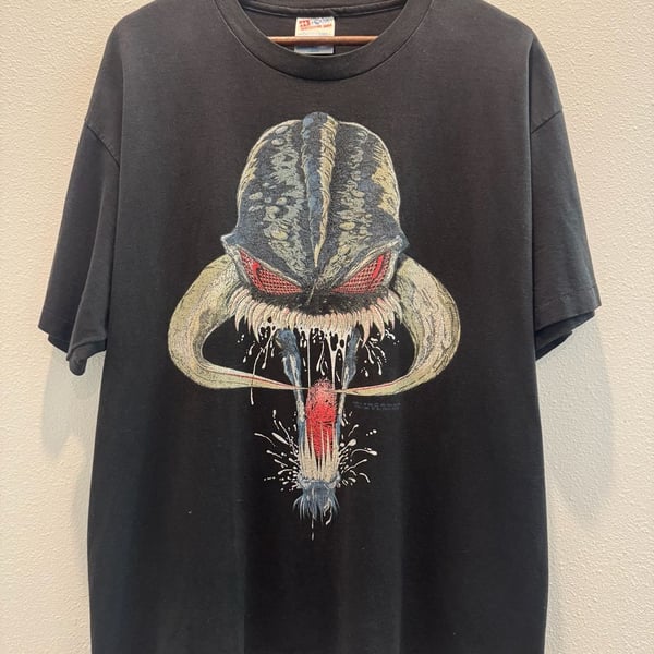 Vintage 1993 Spawn Violator Todd McFarlane Promo Shirt Size XL GLOW IN THE DARK
