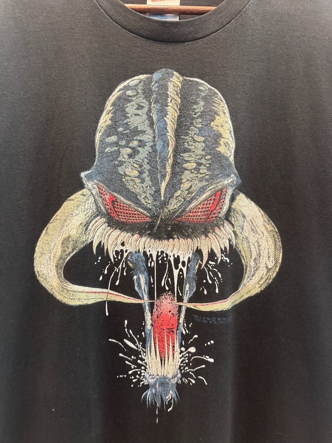 Vintage 1993 Spawn Violator Todd McFarlane Promo Shirt Size XL GLOW IN THE DARK 3