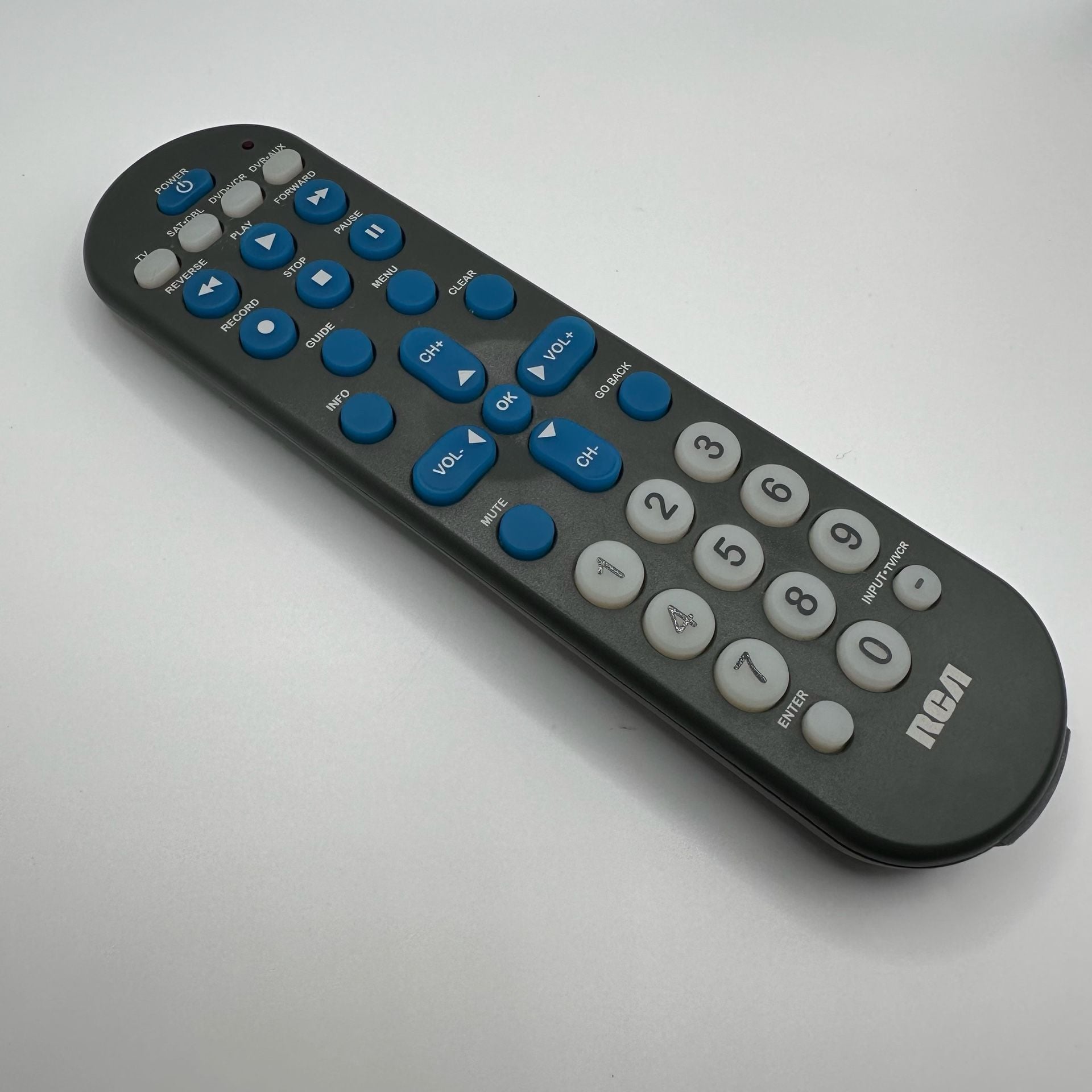 RCA RCR4258 Universal Remote Control TV DVD VCR SAT CBL DVR Untested 1