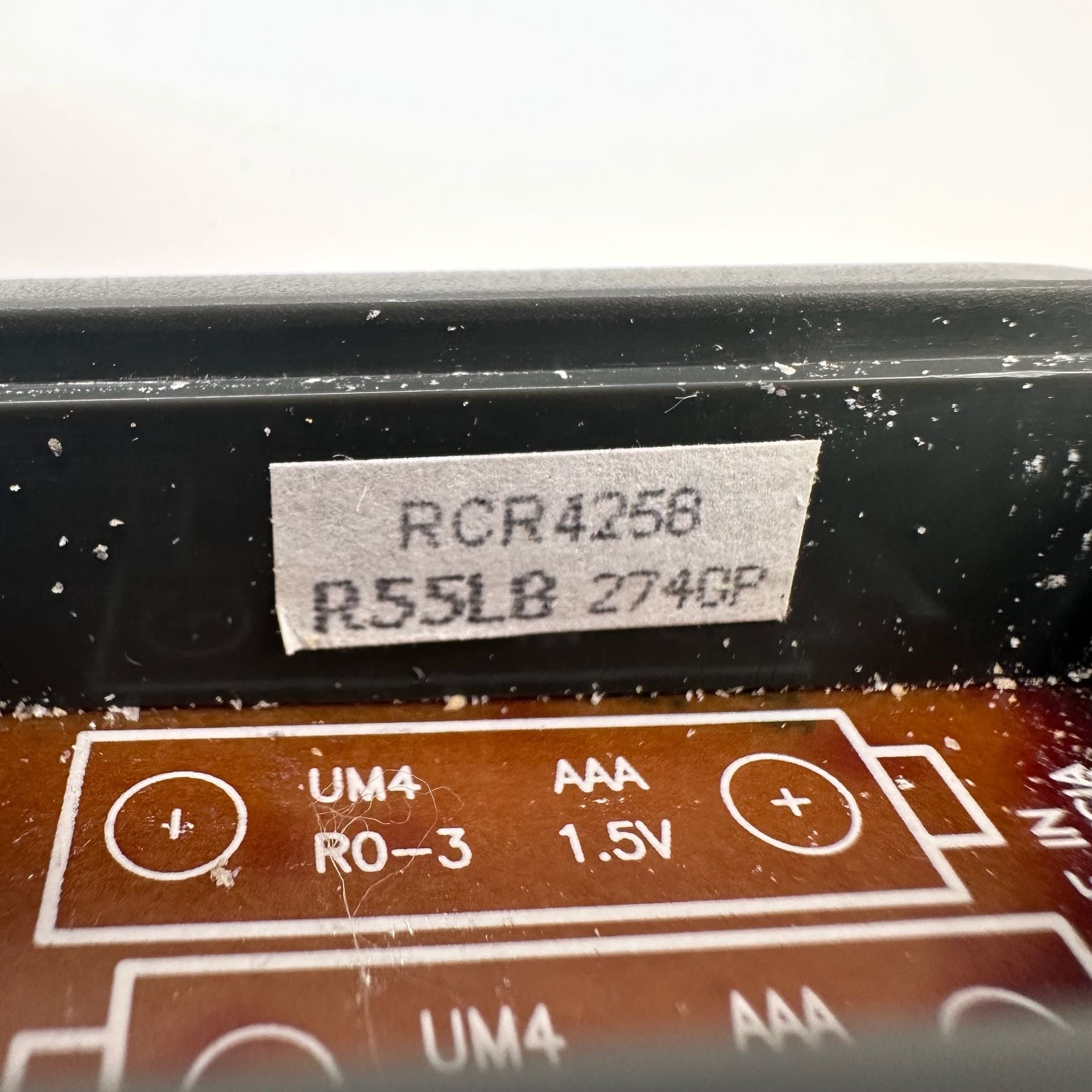 RCA RCR4258 Universal Remote Control TV DVD VCR SAT CBL DVR Untested 4