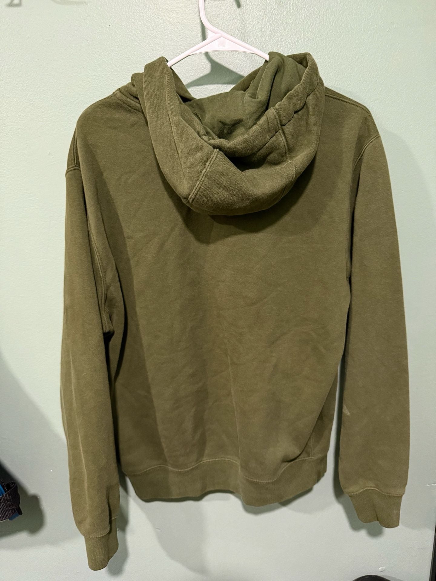 Nike Hoodie Size S Olive Green Pullover 3