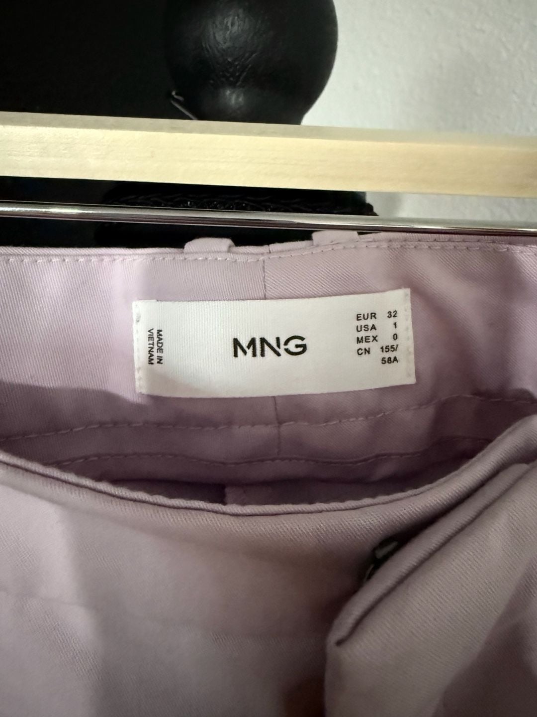 MNG Suit Set Size 1 purple Blazer and Pants NWT 6