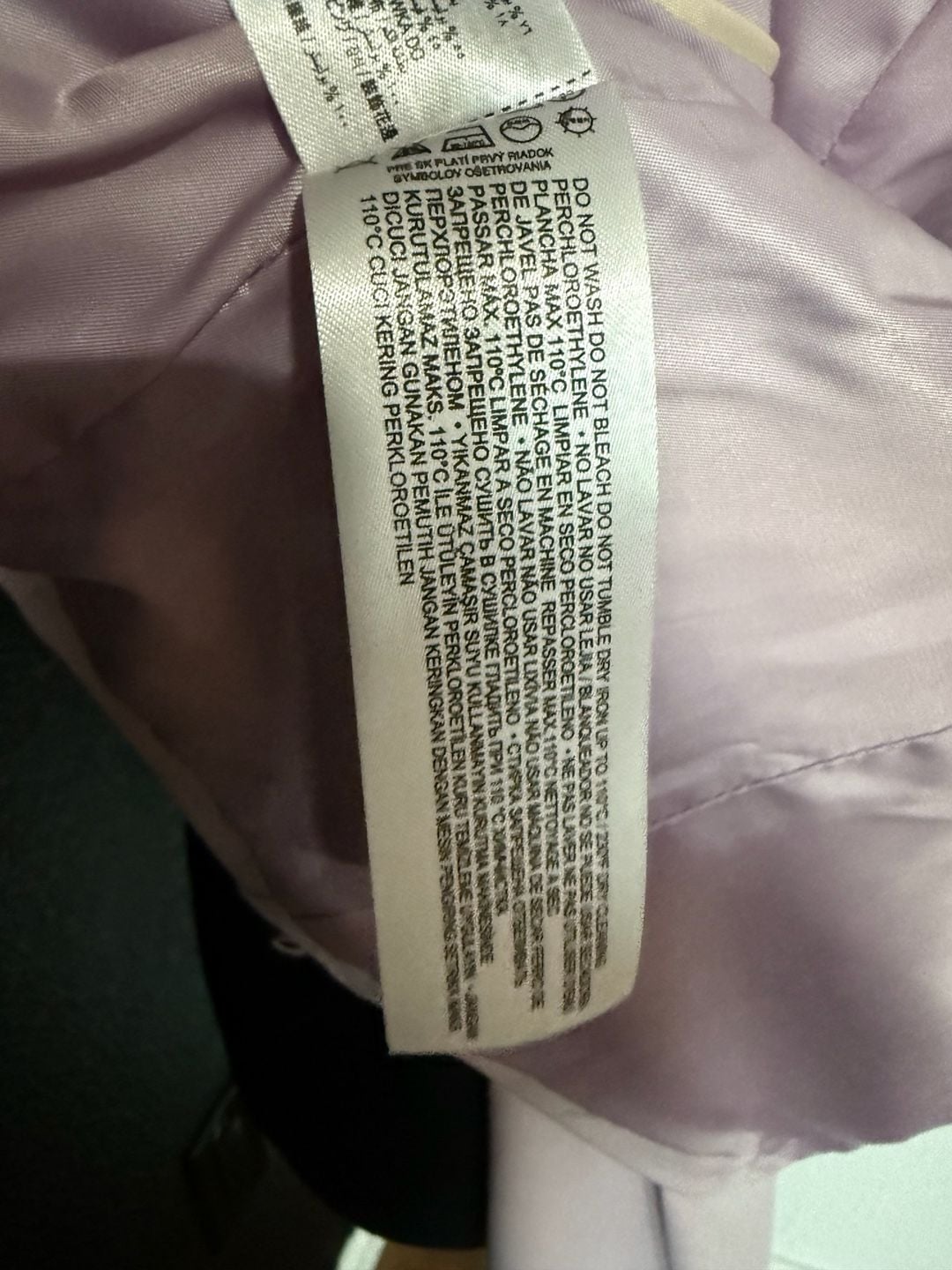 MNG Suit Set Size 1 purple Blazer and Pants NWT 13
