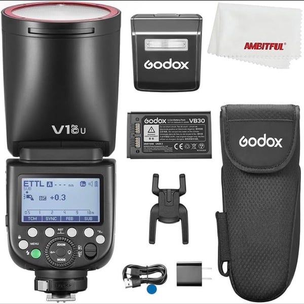 Godox V1Pro-C TTL Round Head Camera Flash for Canon