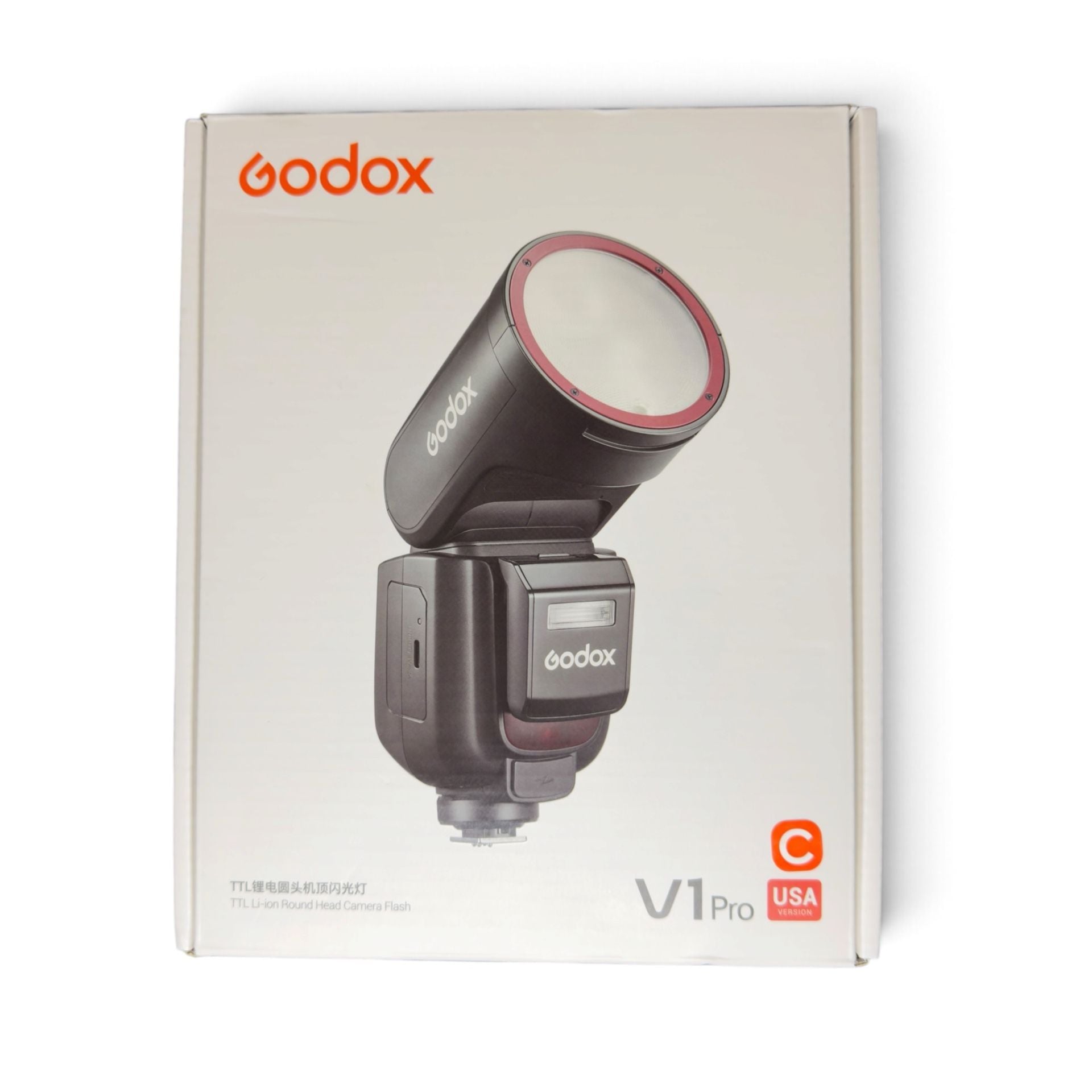 Godox V1Pro-C TTL Round Head Camera Flash for Canon 2