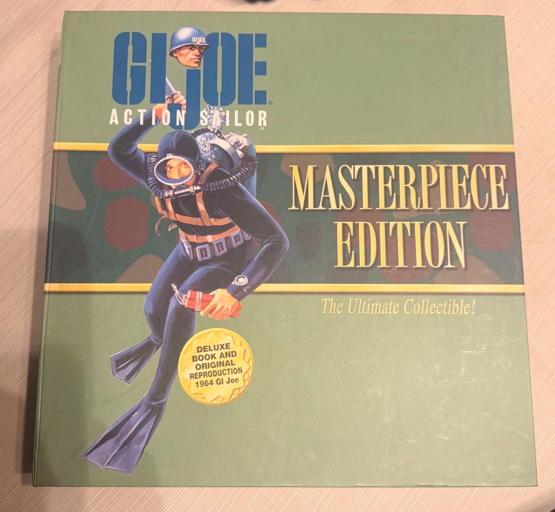 GI Joe Masterpiece Edition (1996): Action Sailor 12" Repro 1964 Figure & Book Vol II 1