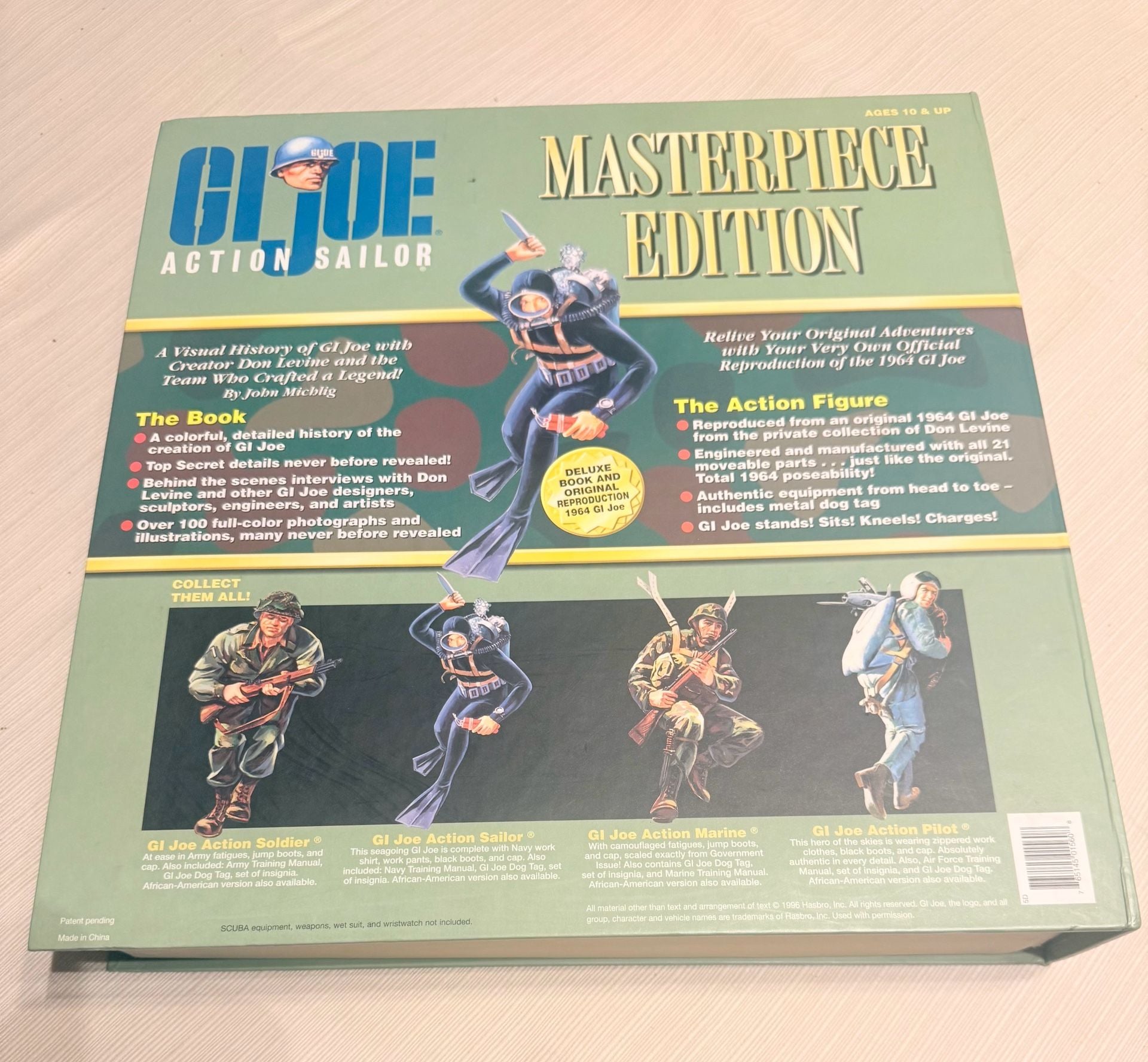 GI Joe Masterpiece Edition (1996): Action Sailor 12" Repro 1964 Figure & Book Vol II 5