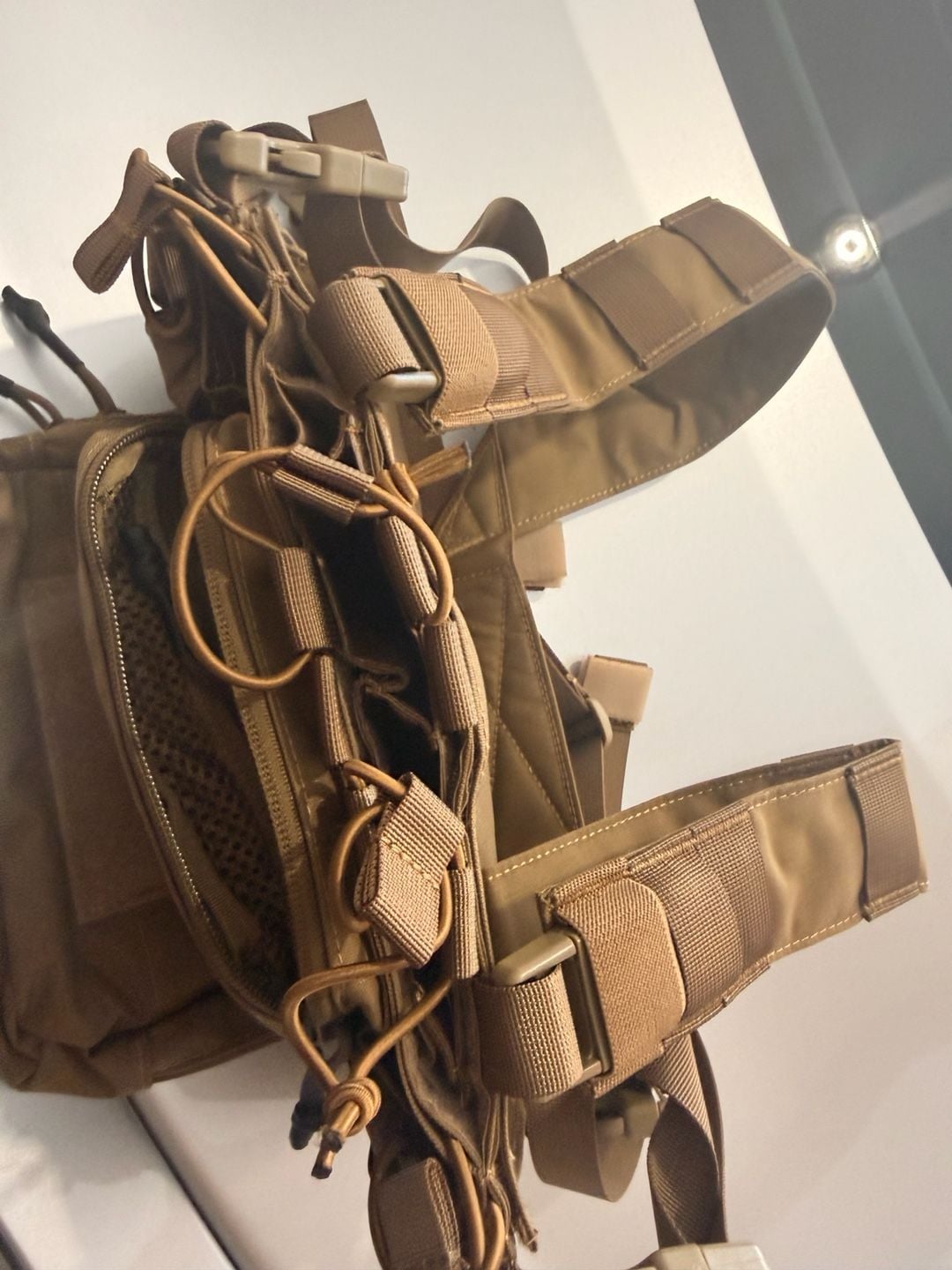 Vismix Tactical Chest Rig Brown Molle Utility Vest New 3