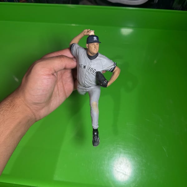 McFarlane Toys Roger Clemens New York Yankees Baseball Figure Gray Jersey