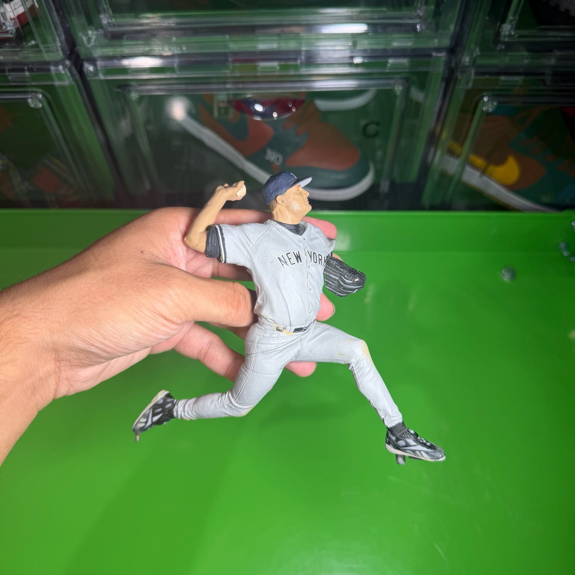 McFarlane Toys Roger Clemens New York Yankees Baseball Figure Gray Jersey 4