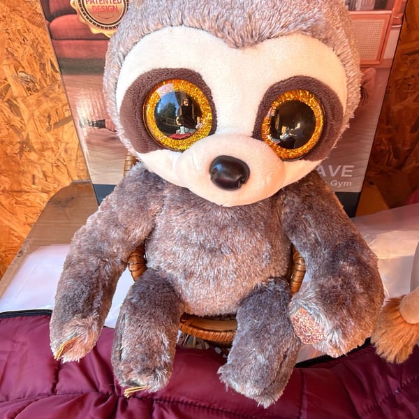 TY Dangler 9" Beanie Boo Large Sloth Plush Figure