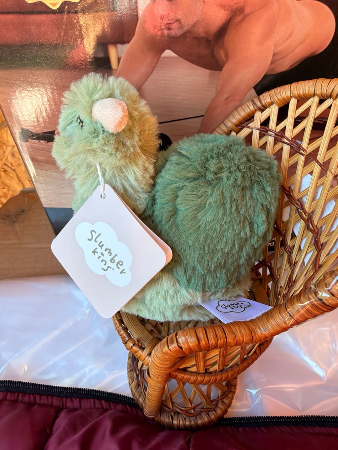 Slumberkins Snail Green Stuffed Animal Plush Toy 1