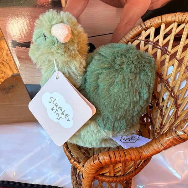 Slumberkins Snail Green Stuffed Animal Plush Toy