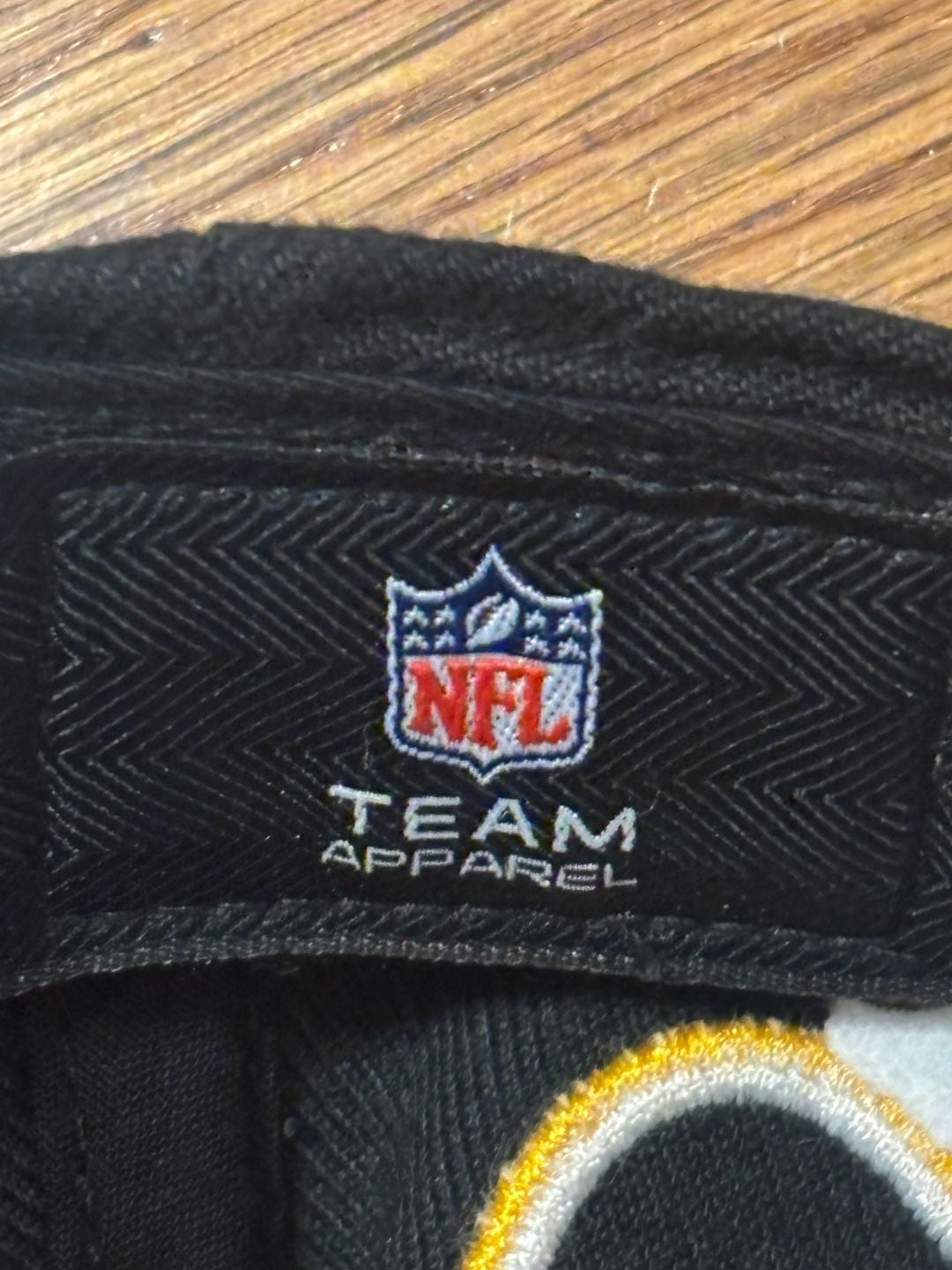 47 Brand Pittsburgh Steelers Snapback Hat Black Yellow One Size 9