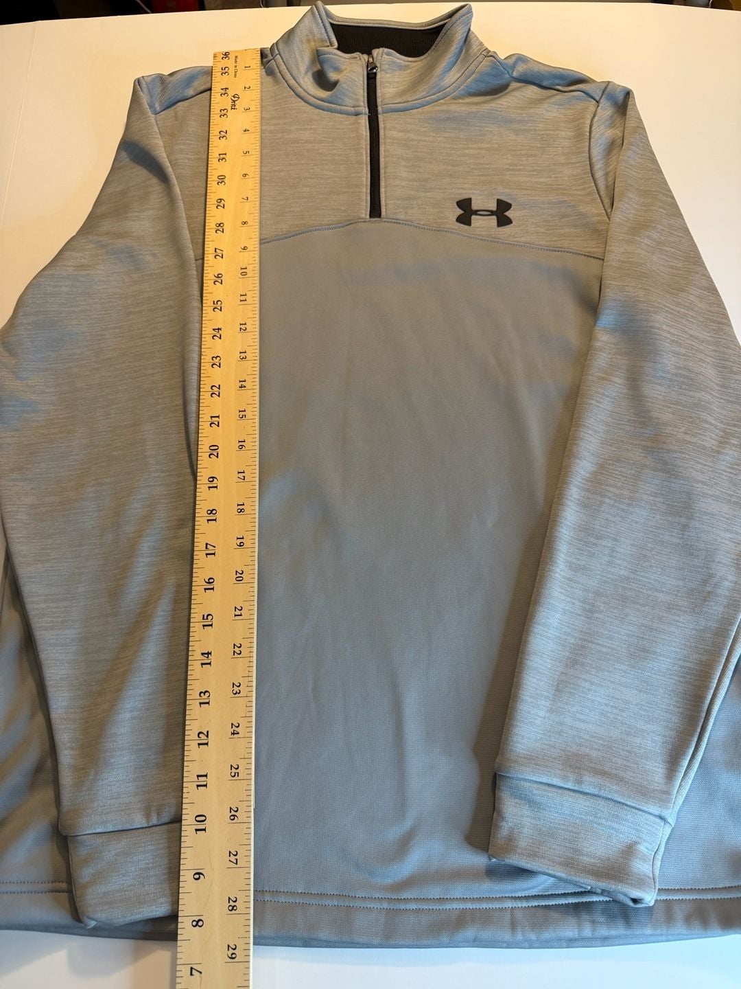 Under Armour Tech Utility 1/4 Zip Pullover Gray 3