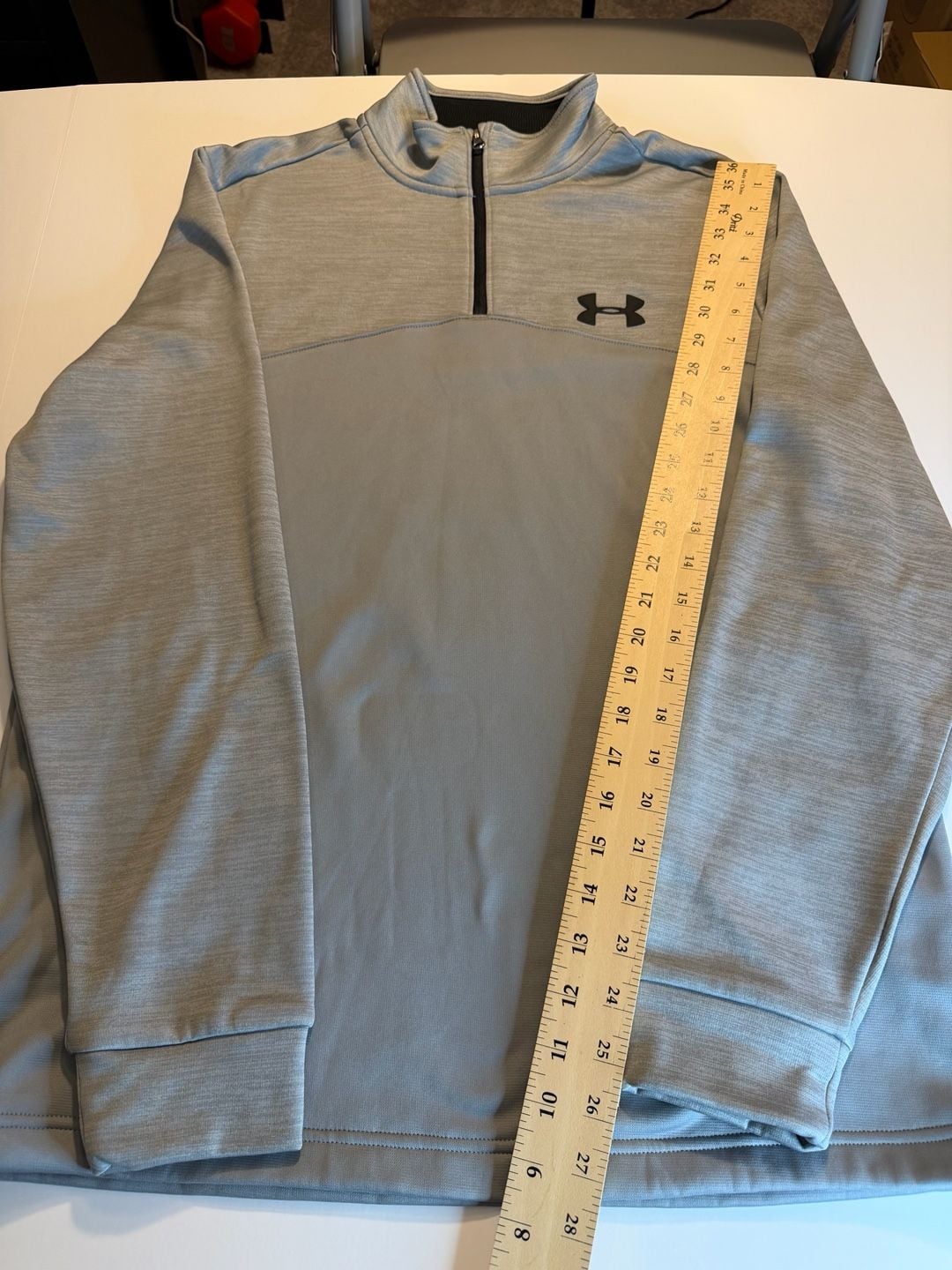 Under Armour Tech Utility 1/4 Zip Pullover Gray 5