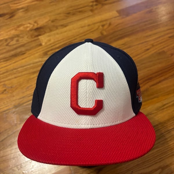 Cleveland Indians All Star 2014 59 Stretch fit Size 7 3/8 Vintage Baseball Cap
