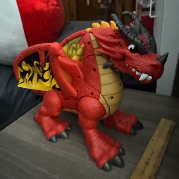 Imaginext Red Winged Eagle Talon Castle
