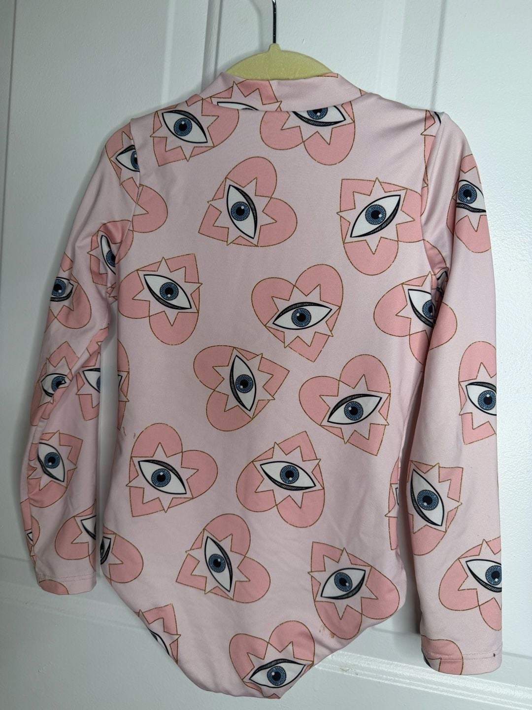 Submarine Scooba Doo Long Sleeve Swimsuit Pink Evil Eye 3