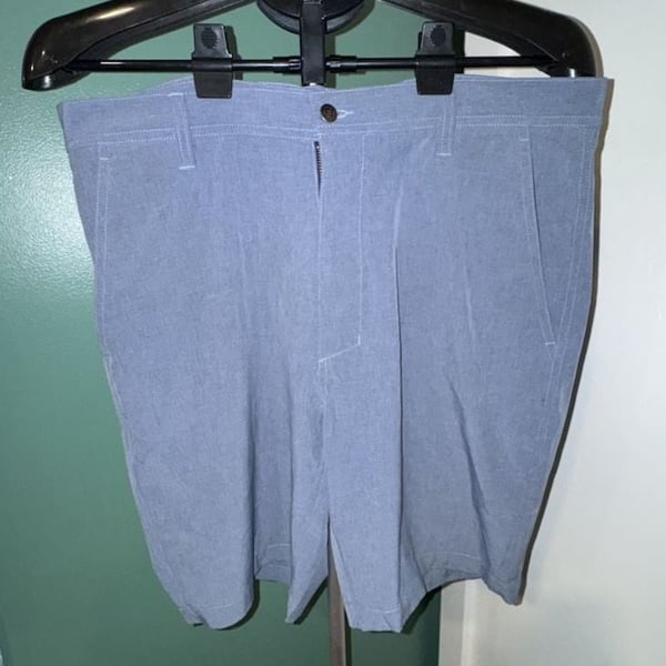 FootJoy Golf Shorts Size W34 Blue Lightweight Performance