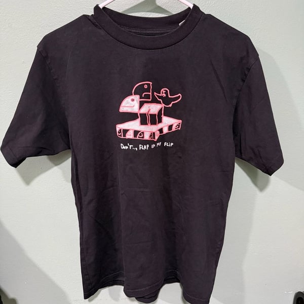 Adidas Shmoofoil Don't Flip T-Shirt Size S Black