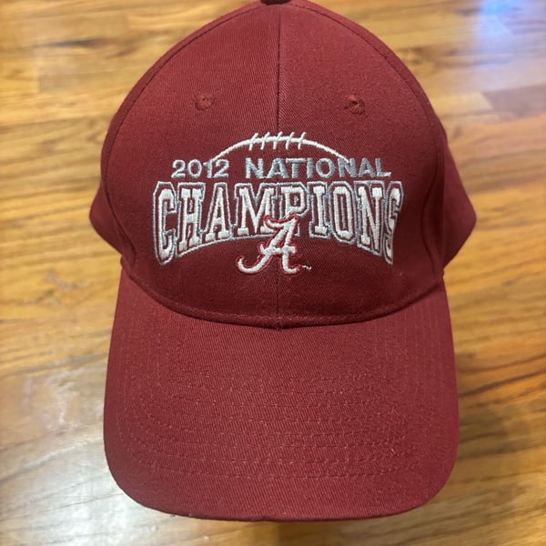 CapSmith Nissin Alabama Crimson Tide 2012 National Champions Hat