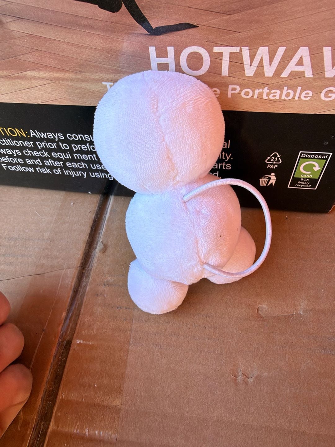 Build A Bear Disney FROZEN Snowman Baby SNOWGIE Mini Wrist Plush 4.5" Retired - 2
