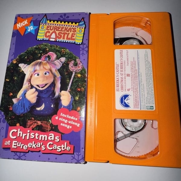 Paramount Eureeka's Castle Christmas at Eureeka's Castle VHS Tape