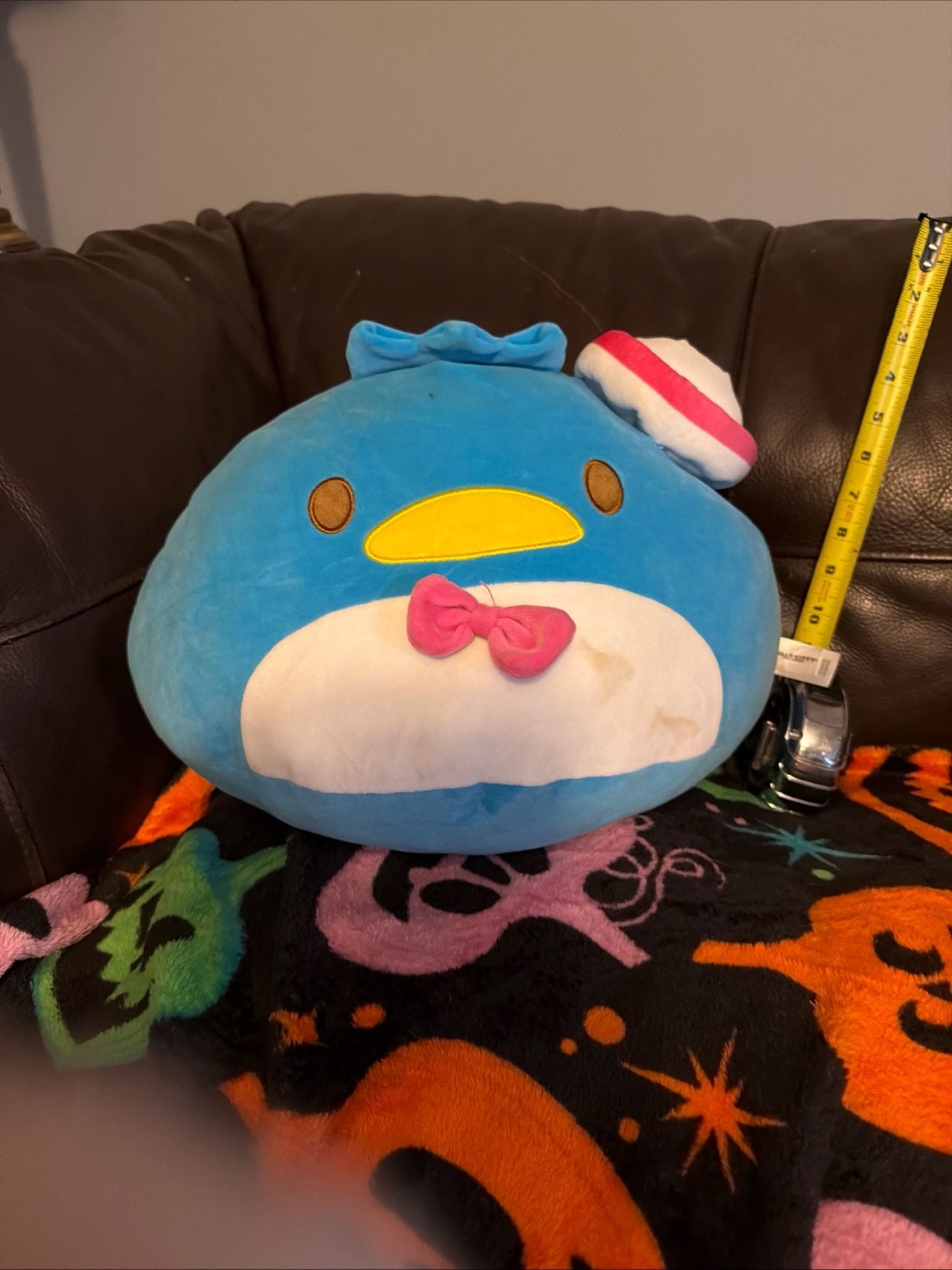 Sanrio Tuxedo Sam Dumpling Plush 10 Inch Blue 2