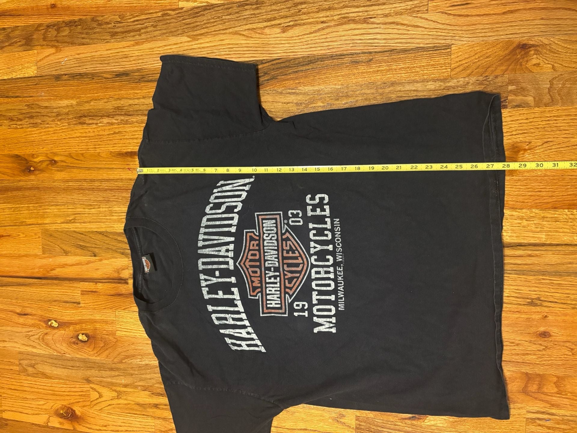 Harley Davidson Natchez Trace T-Shirt X-Large Black Tuscumbia AL 2012 5