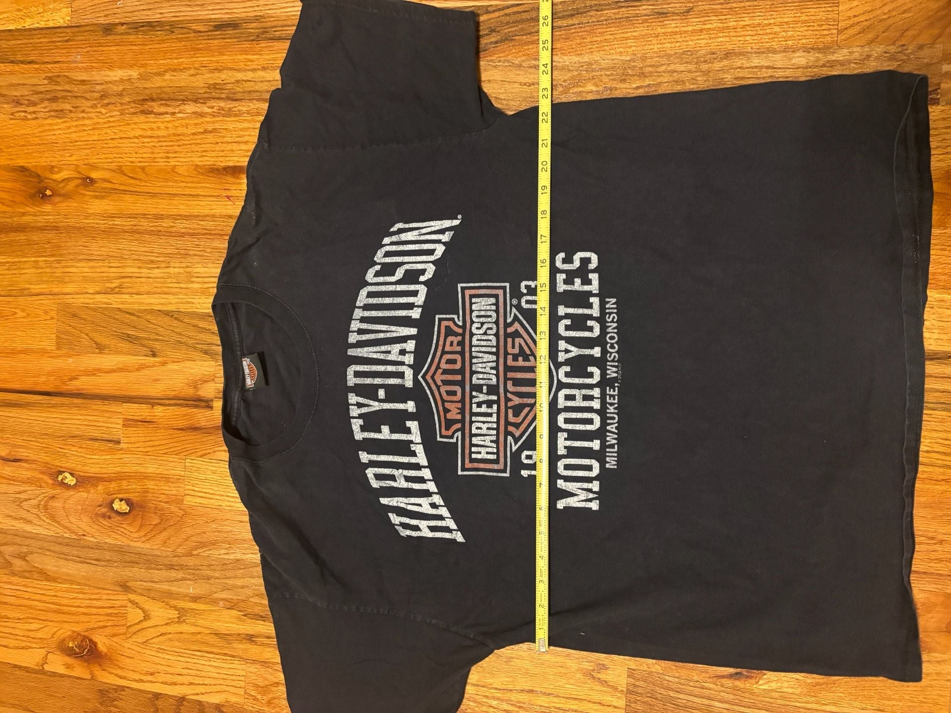 Harley Davidson Natchez Trace T-Shirt X-Large Black Tuscumbia AL 2012 6