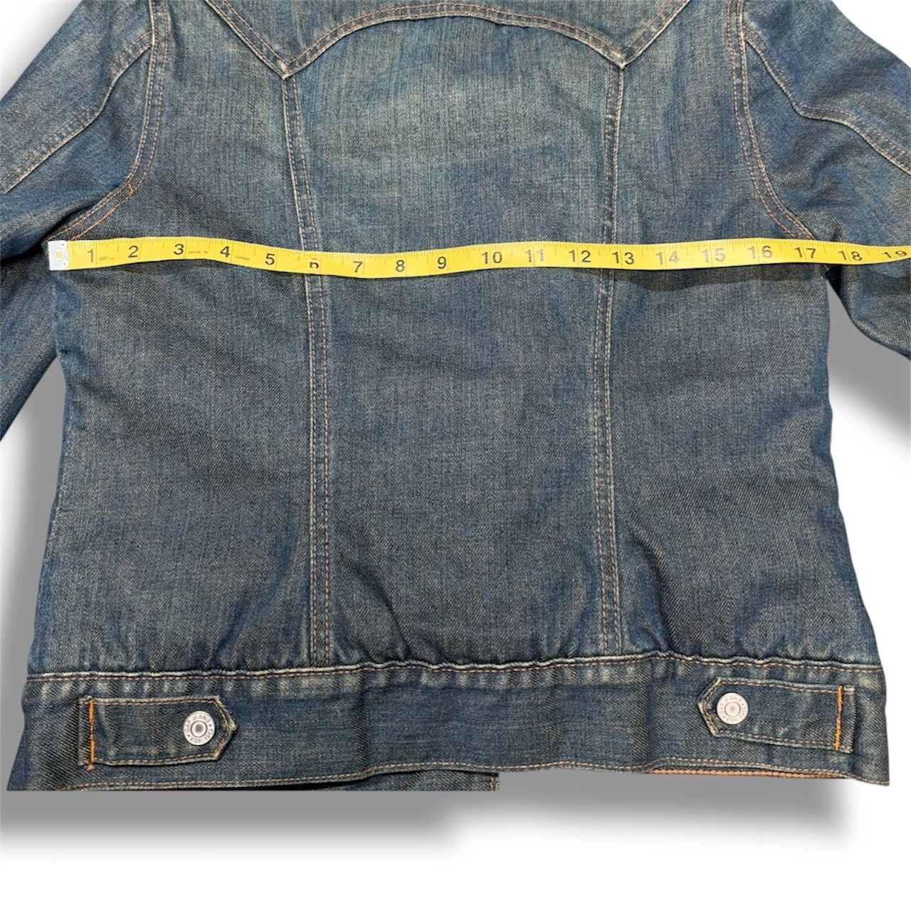 Gap Sherpa Lined Denim Jacket Blue 4