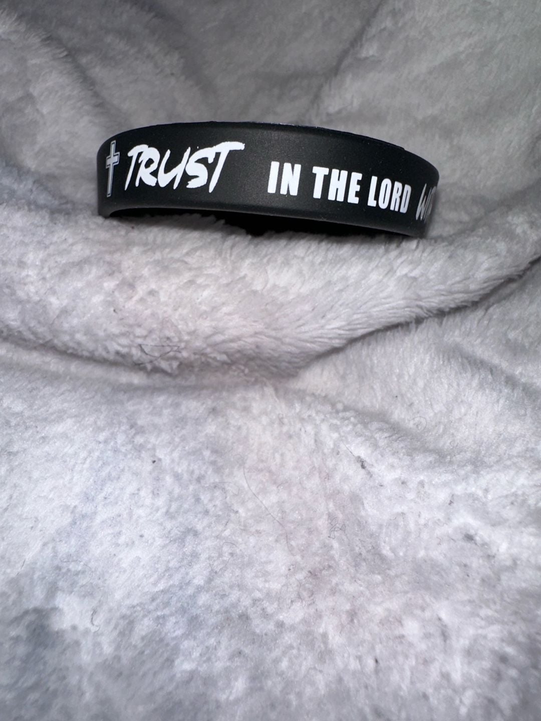 Christian Silicone Wristband Trust In The Lord Bible Verse Bracelet 20 Pieces 3