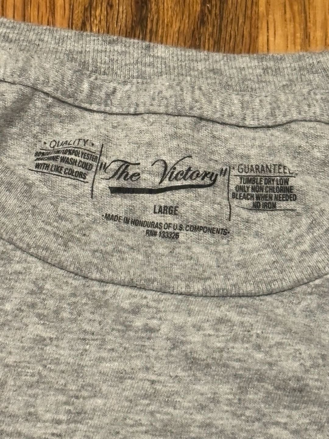 The Victory NCAA Men's Final Four Houston 2023 T-Shirt Size Large Gray 5