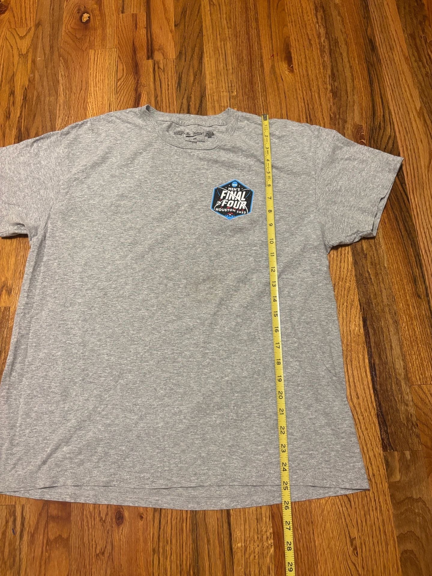 The Victory NCAA Men's Final Four Houston 2023 T-Shirt Size Large Gray 6