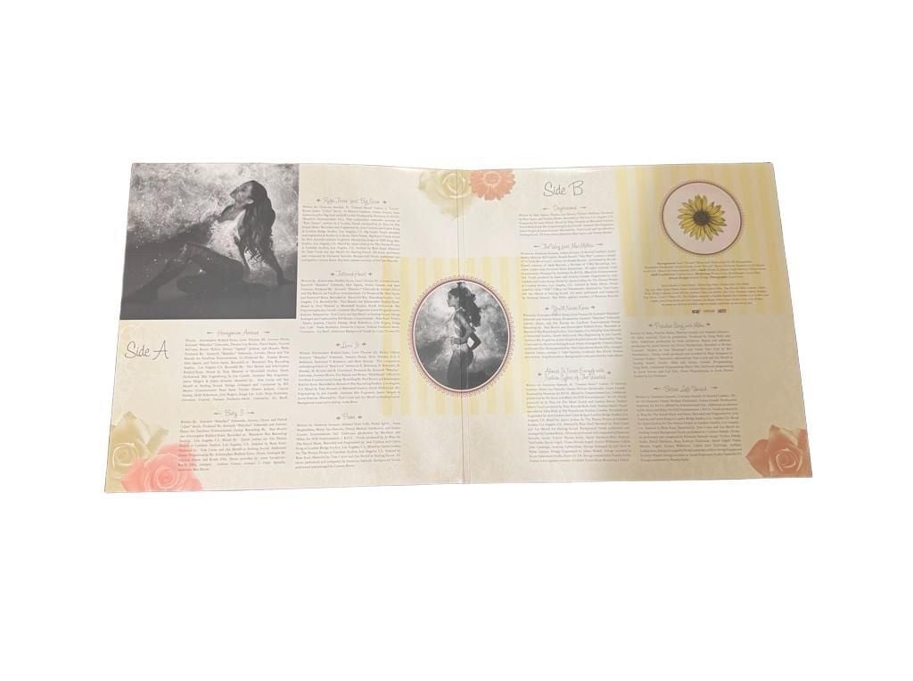Ariana Grande Yours Truly Vinyl Pink & Cream TOUR EXCLUSIVE Eternal Sunshine LP 2