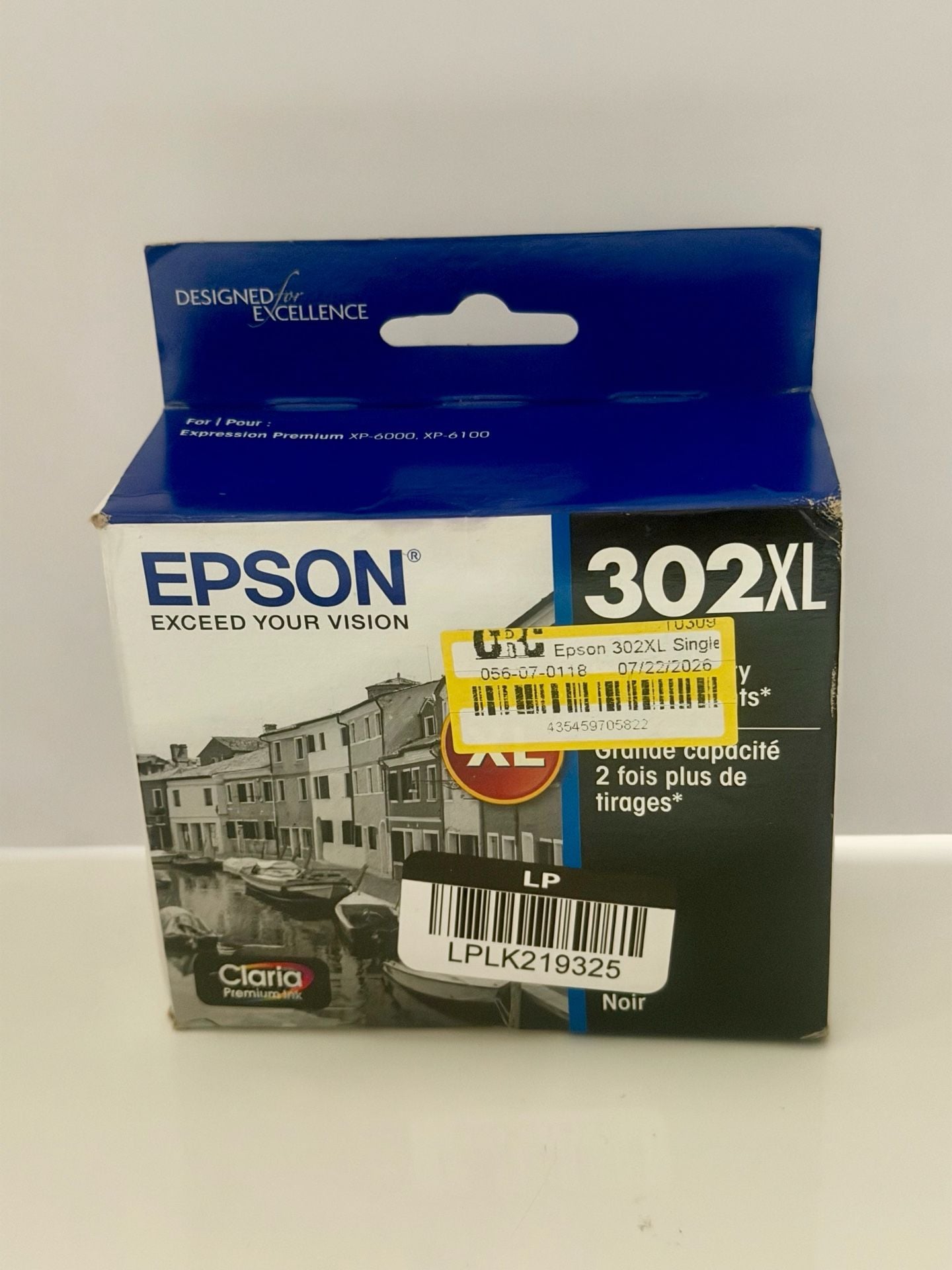 Epson 302XL High Capacity Black Ink Cartridge-EXP 04/2026 1