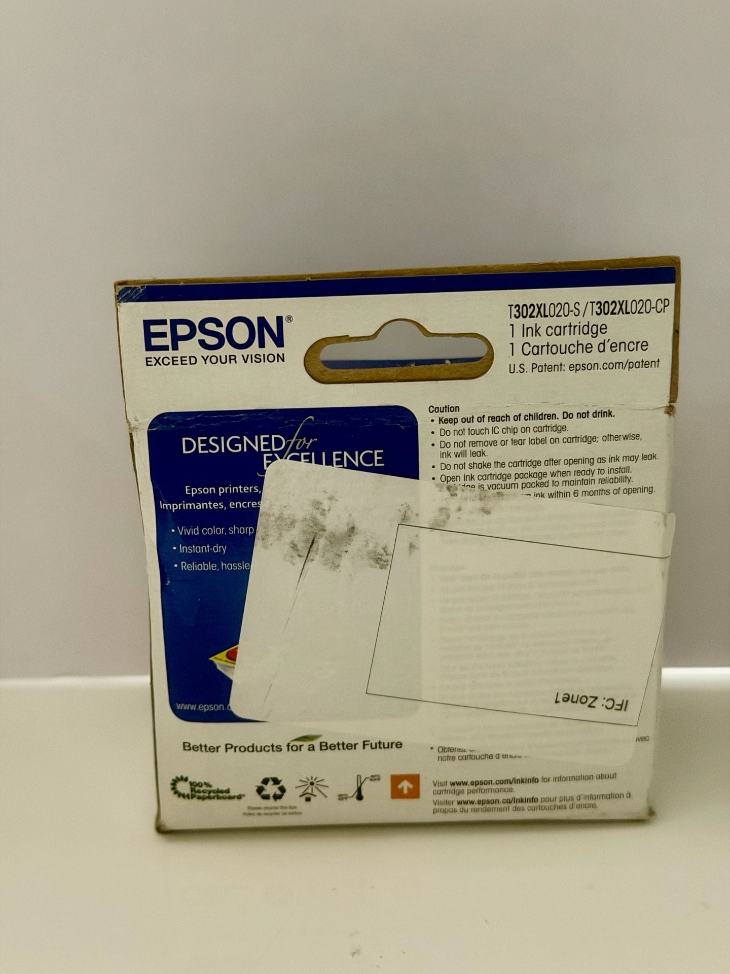 Epson 302XL High Capacity Black Ink Cartridge-EXP 04/2026 2