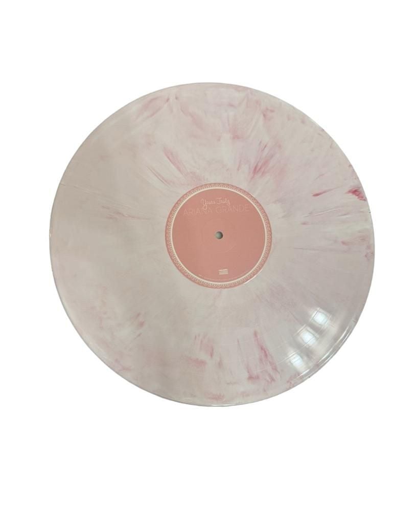 Ariana Grande Yours Truly Vinyl Pink & Cream TOUR EXCLUSIVE Eternal Sunshine LP 6