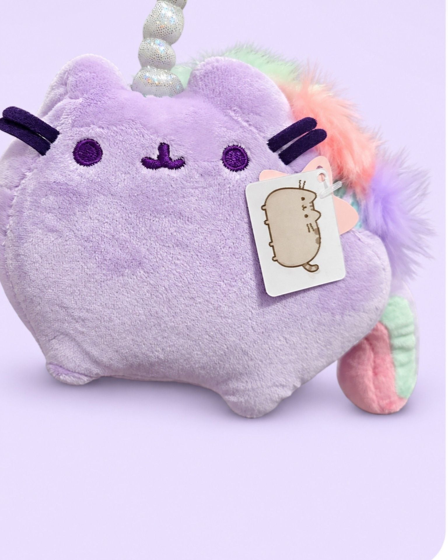 Gund Pusheen Pusheenicorn 7.5-Inch Purple Unicorn Plush Toy 1