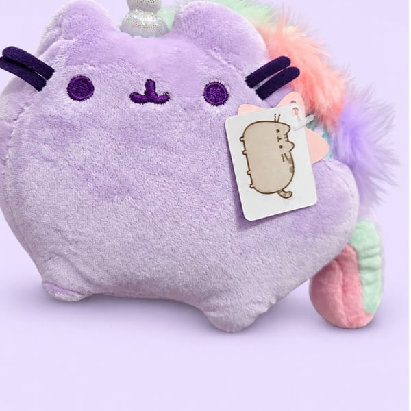 Gund Pusheen Pusheenicorn 7.5-Inch Purple Unicorn Plush Toy