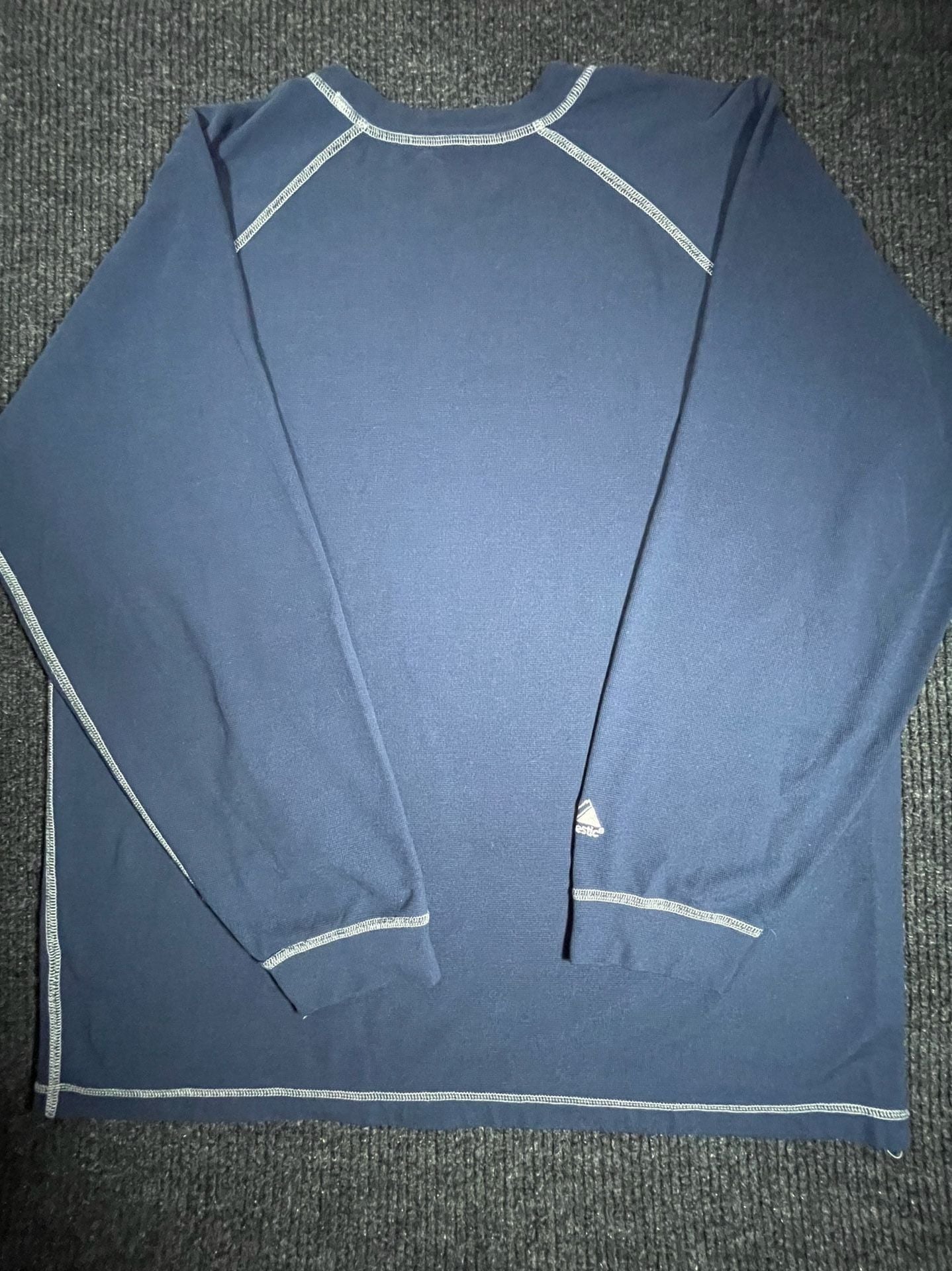 Majestic New York Yankees Long Sleeve Shirt Size Large Navy Blue 3